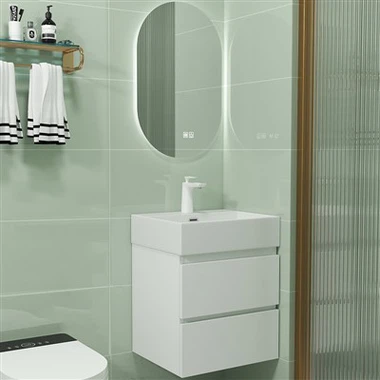 Wastafel badkamer Kleine badkamermeubel met ijdelheden