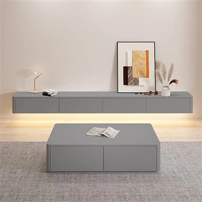 Hangend tv-meubel voor de woonkamer